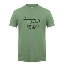 Load image into Gallery viewer, Funny To Be Or Not To Be Electrical Engineer T Shirt Man Casual Summer Short Sleeve Cotton O-neck Mans Tshirts Tops TM-001