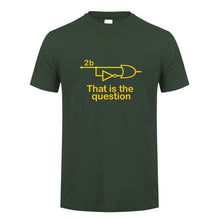 Load image into Gallery viewer, Funny To Be Or Not To Be Electrical Engineer T Shirt Man Casual Summer Short Sleeve Cotton O-neck Mans Tshirts Tops TM-001